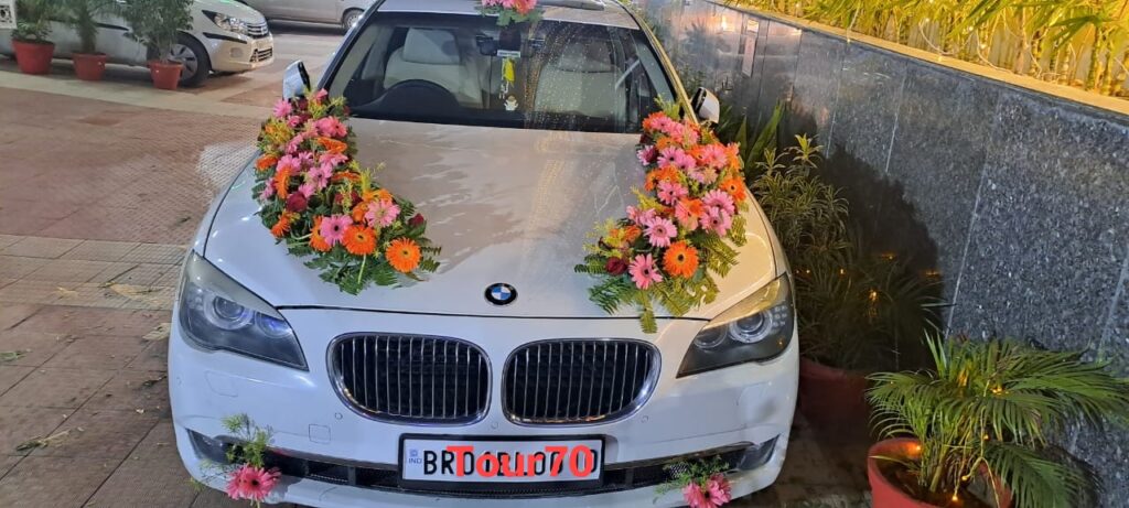 Supreme court lawyer Mr Kanhaiya hired BMW on rent in Patna for wedding